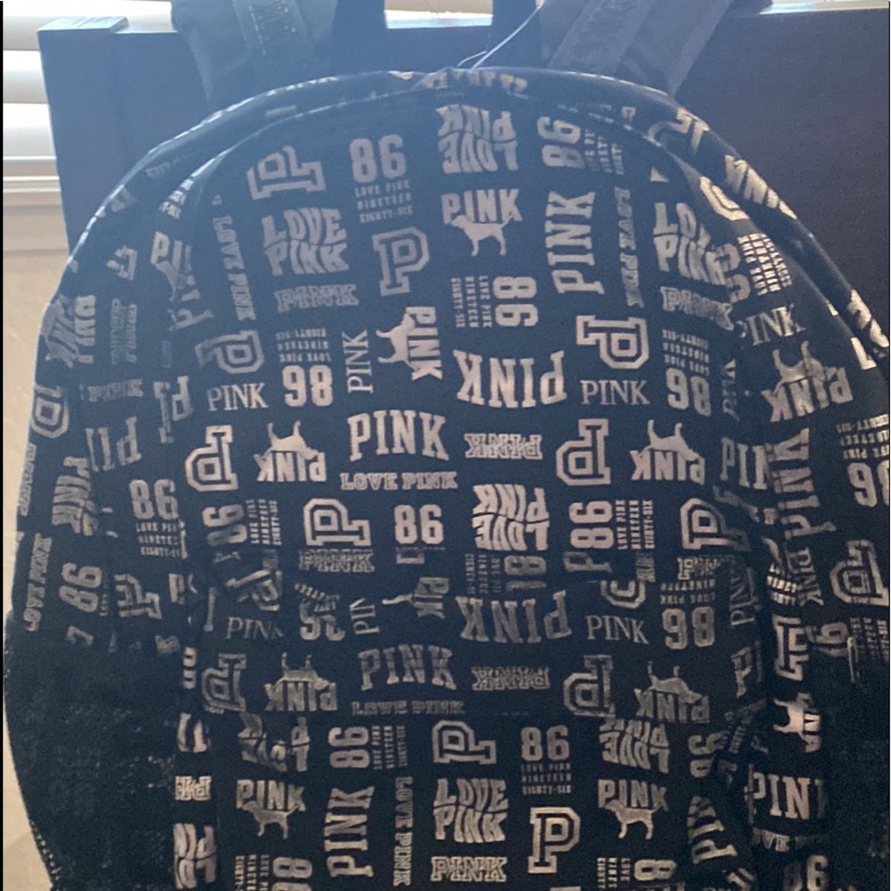 Pink backpack